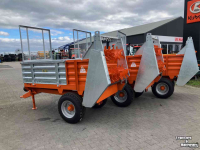 Mestverspreider / Stalmeststrooier Agromet Jarmet N250-1  mest verspreider  meststrooier