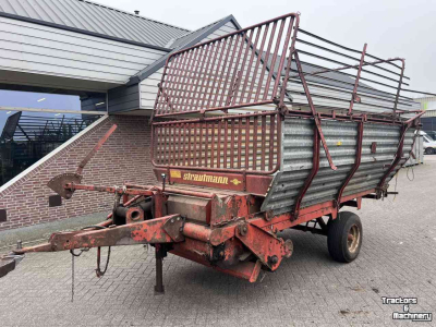 Opraapwagen Strautmann LB 21 opraapwagen
