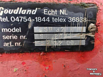 Schijveneg Goudland GSH 32