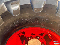 Wielen, Banden, Velgen & Afstandsringen Michelin 405/70R20 op velg