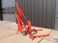 Balenklem S&H BCW BDH balenlift hydraulische achterlader met balendrager balenvork balengaffel