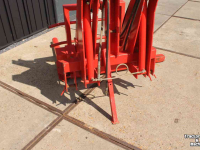 Balenklem S&H BCW BDH balenlift hydraulische achterlader met balendrager balenvork balengaffel