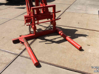 Balenklem S&H BCW BDH balenlift hydraulische achterlader met balendrager balenvork balengaffel