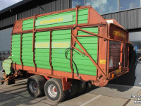 Opraapwagen Strautmann Super Vitesse opraapwagen ladewagen rotor invoerwals 8-wielig tandem onderstel