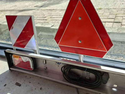 Bouwlandinjecteur Duport Bemester verlichtingsbalk 290cm