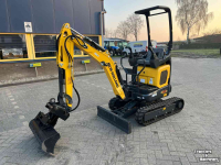 Mini-graver / Mini-graafmachine New Holland E14D minigraver graafmachine Nieuw Neue
