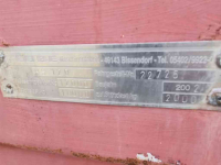 Mestverspreider / Stalmeststrooier Tebbe HS 120 universeel breedstrooier, mestverspreider, meststrooier