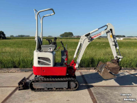 Mini-graver / Mini-graafmachine Takeuchi Takeuchi TB210R Minigraver Midejo
