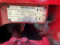 Mini-graver / Mini-graafmachine Takeuchi Takeuchi TB210R Minigraver Midejo