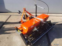 Zaaicombinatie Kubota MTZ135  rotorkopeg zaaicombinatie