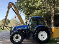 Tractor / Trekker New Holland Tsa 135 met herder mbk512ls