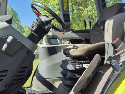 Tractor / Trekker Claas AXION 810 C-Matic Cebis, 50Km/h. Lucht, Fronthef / PTO.