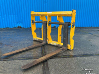 Palletvorken JCB Palletvork met compacttoolcarrier