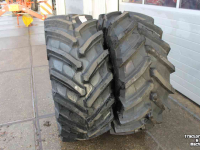Wielen, Banden, Velgen & Afstandsringen Trelleborg 540/65R28 TM800 Progressive Traction trekkerband tractorband voorband