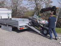 Overige transport- en industriemachines en toebehoren Hiab Monumentwagen met Hiab kraan