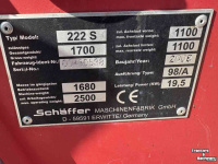 Shovel / Wiellader / Kniklader Schäffer 222 S