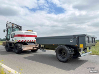 Bandenkraan / Graafmachine op wielen Caterpillar Cat M314F - Engcon + bakkenwagen Mobiele graafmachine Midejo
