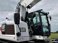 Bandenkraan / Graafmachine op wielen Caterpillar Cat M314F - Engcon + bakkenwagen Mobiele graafmachine Midejo