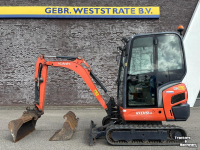 Mini-graver / Mini-graafmachine Kubota KX019-4