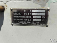 Mini-graver / Mini-graafmachine Takeuchi TB045