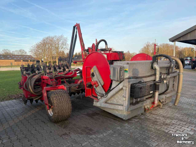Mestsleepslang-systeem Roelama Condor 12 meter complete set met fronthaspel en pomp