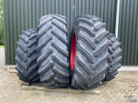 Wielen, Banden, Velgen & Afstandsringen  Set Trelleborg TM 1000 VF 750/75R46  en  650/65R38