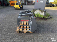 Shovel / Wiellader / Kniklader Weidemann Mestvork, mestklem, krokodillenbek