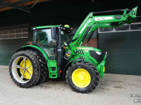 Tractor / Trekker John Deere 6130R Command Pro f-pto lader lucht