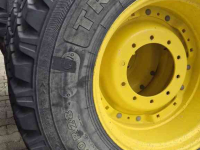 Wielen, Banden, Velgen & Afstandsringen Nokian 540/80R38 en 440/80R28 op John Deere velgen