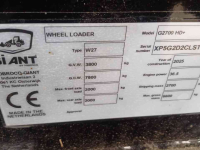 Shovel / Wiellader / Kniklader Giant G2700HD+ -48745 Jubileum machine