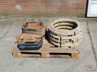 Frontgewichten Valmet wielgewichten valmet 70kg  frontgewichten valtra 37.5