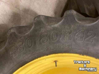 Wielen, Banden, Velgen & Afstandsringen  480/80r42