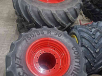 Wielen, Banden, Velgen & Afstandsringen Continental 900/60R38 & 750/55R30 SFT op Fendt velg !