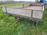 Vierwielige wagen / Landbouwwagen Jadico Landbouw wagen 5x2 mtr