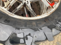 Wielen, Banden, Velgen & Afstandsringen Michelin 16.9R38 dubbellucht 5 ster