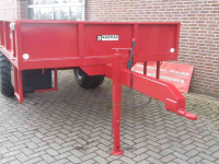 Vierwielige wagen / Landbouwwagen Agomac Bakkenwagen / Platte wagen / Werktuigentransportwagen
