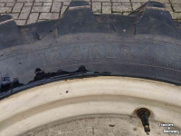 Wielen, Banden, Velgen & Afstandsringen Zetor Cultuurwielen 12.4 R28  12.4 R 46   (320/95 R28 320/95 R46)  ZF Steek