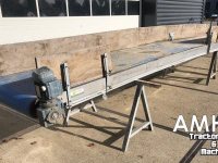 Transportband  Vlakke band 6080X800 TRANSPORTBAND VLAKKE BAND FLAT BELT CONVEYOR BELT FLACHBAND FÖRDERBAND