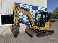 Bandenkraan / Graafmachine op wielen Caterpillar 303.5 graafmachine minigraver rupskraan