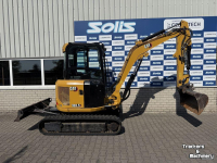 Bandenkraan / Graafmachine op wielen Caterpillar 303.5 graafmachine minigraver rupskraan