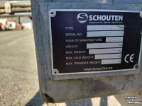 Voerverdeelwagen  / Voerdoseerwagen Schouten VDW150a