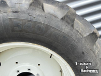 Wielen, Banden, Velgen & Afstandsringen Michelin Set Michelin Banden 540/65R34 & 440/65R24 Vaste Velgen