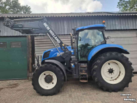 Tractor / Trekker New Holland T7.170 Range Command voorlader fronthef front PTO geveerde vooras en cabine