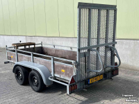 Mini-graver / Mini-graafmachine JCB Micrograafmachine JCB 8008 CTS met machinetransporter