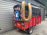 Kipper / Kiepwagen / Landbouwkipper  Zuigwagen kiepwagen met Votex zuigunit bladzuiger zuiger vuilopzuiger mestzuiger