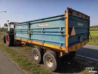 Kipper / Kiepwagen / Landbouwkipper Rolland Bh90 9 tons tandemas kipper