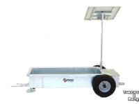 Water drinkbak - zonne energie Qmac Zonnedrinkbak 250L Drinkhoogte 35cm