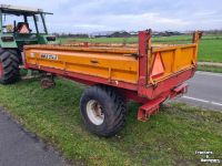 Kipper / Kiepwagen / Landbouwkipper Peecon KW4000 kipper hydro geremd