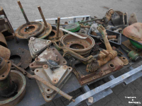 Gebruikte onderdelen van tractoren Deutz d  05 06 07 dx