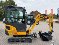 Graafmachine XCMG Verhuur | huur 2t graafmachine €115 dag